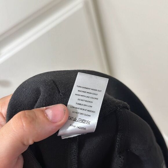 Figs Technical Collection Mens Black Drawstring Elastic Waistband Scrub Pants Si - Picture 8 of 9